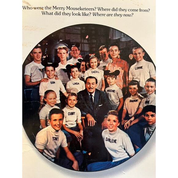 Mickey Mouse Club Scrapbook by Keith Keller 1975 1st Print Memories W Pics Music - Picture 5 of 10